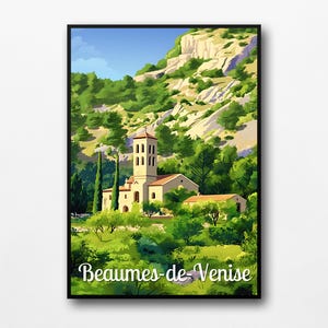 Poster "Beaumes-de-Venise"