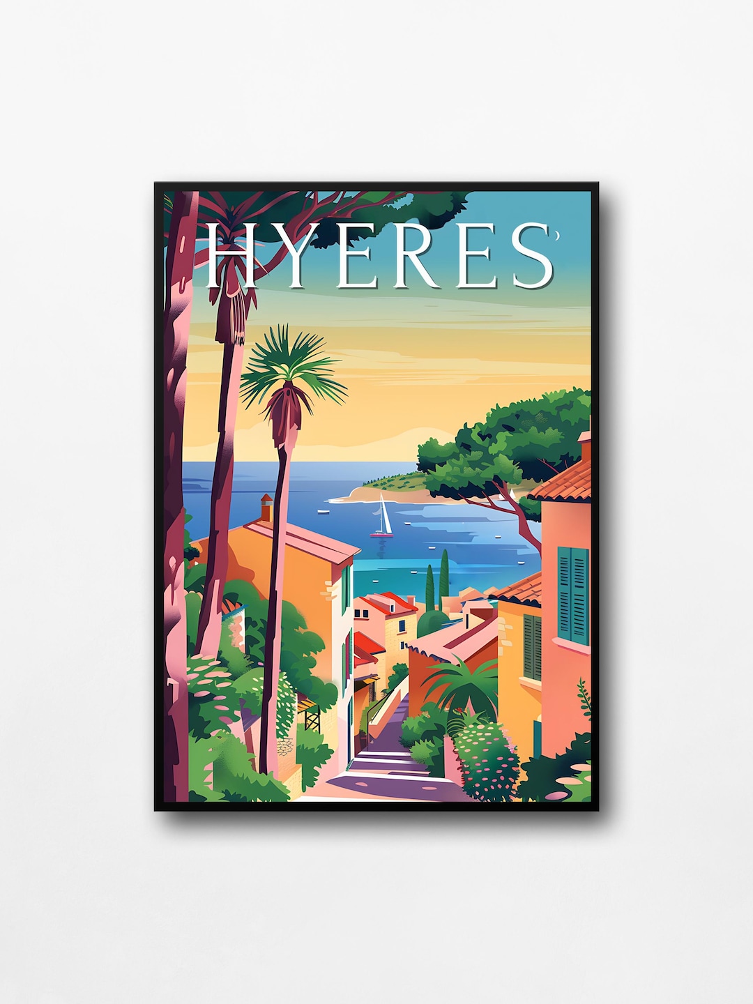 Lot 3 affiches Hyères main image 0