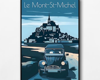 Cartel “El Mont-St-Michel”