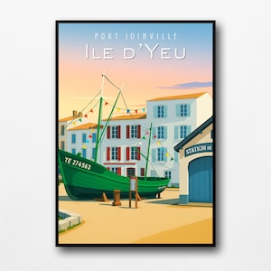 Cartel "Ile d'Yeu - Port Joinville"