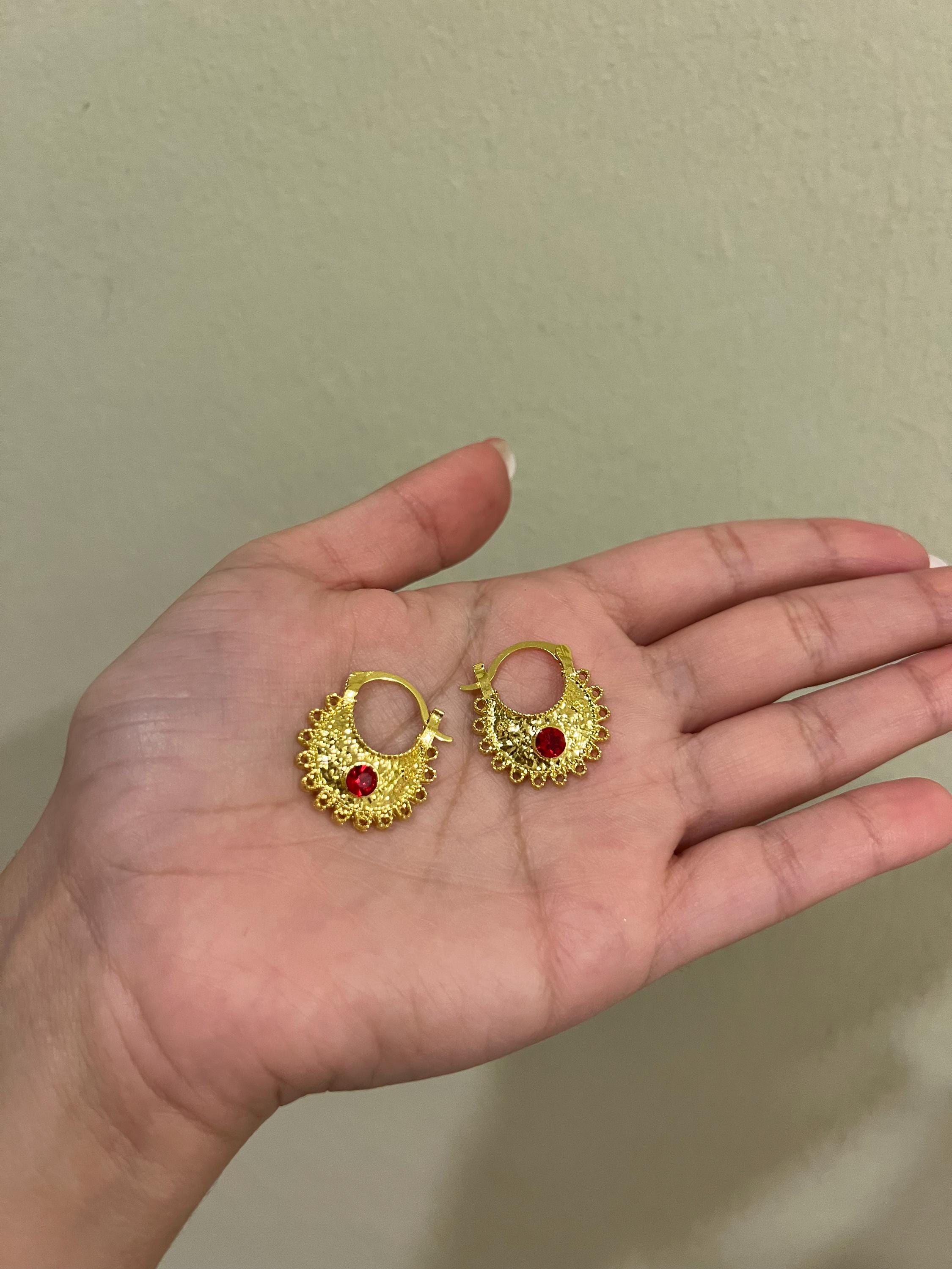 18K (saudi gold) (本物 )サウジゴールドピアス Yellow Gold Saudi Gold 18k Fine Jewelry for Sale | Shop