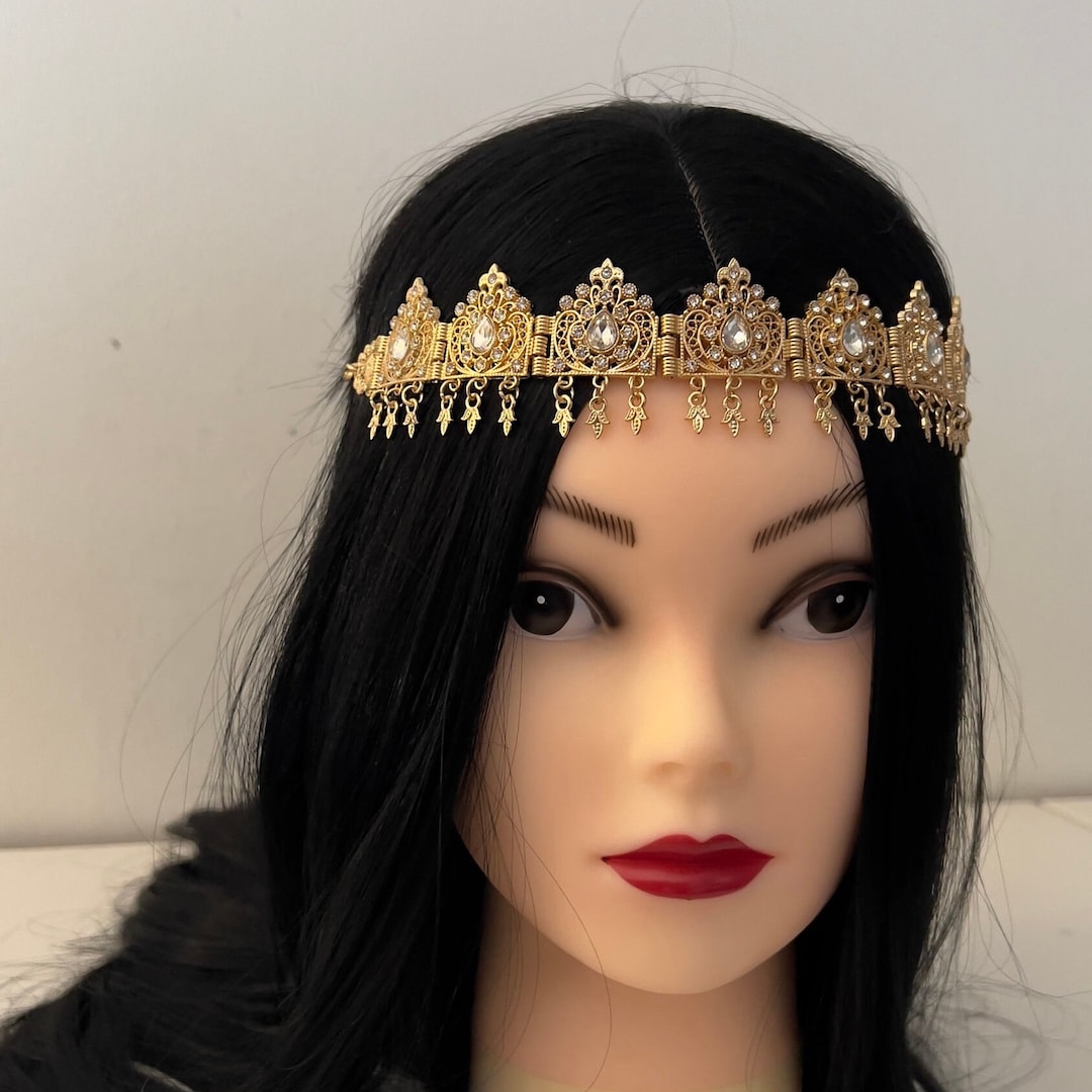 arabian gold headpiece