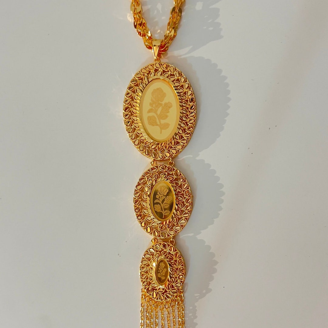 24K Gold Plated Rose Ounce Arab Saudi Emirati Kuwaiti Khaleeji Iraqi