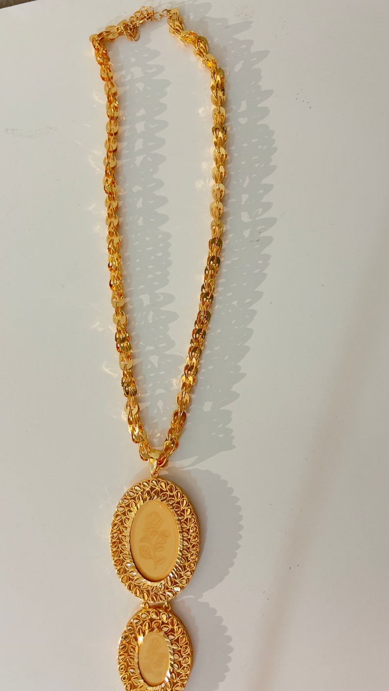 24K Gold Plated Rose Ounce Arab Saudi Emirati Kuwaiti Khaleeji Iraqi