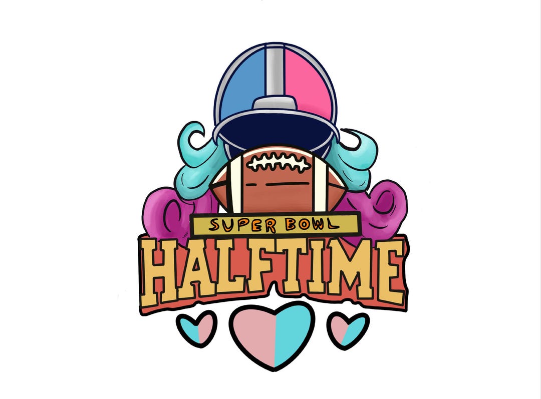 Super Bowl Halftime PNG and SVG, Super Bowl 2025 Svg, Football Png ...