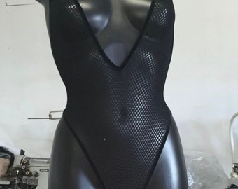 Fishnet body suit