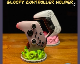 Gloopy 3D Printed Controller Holder | Gamer Desk Decor