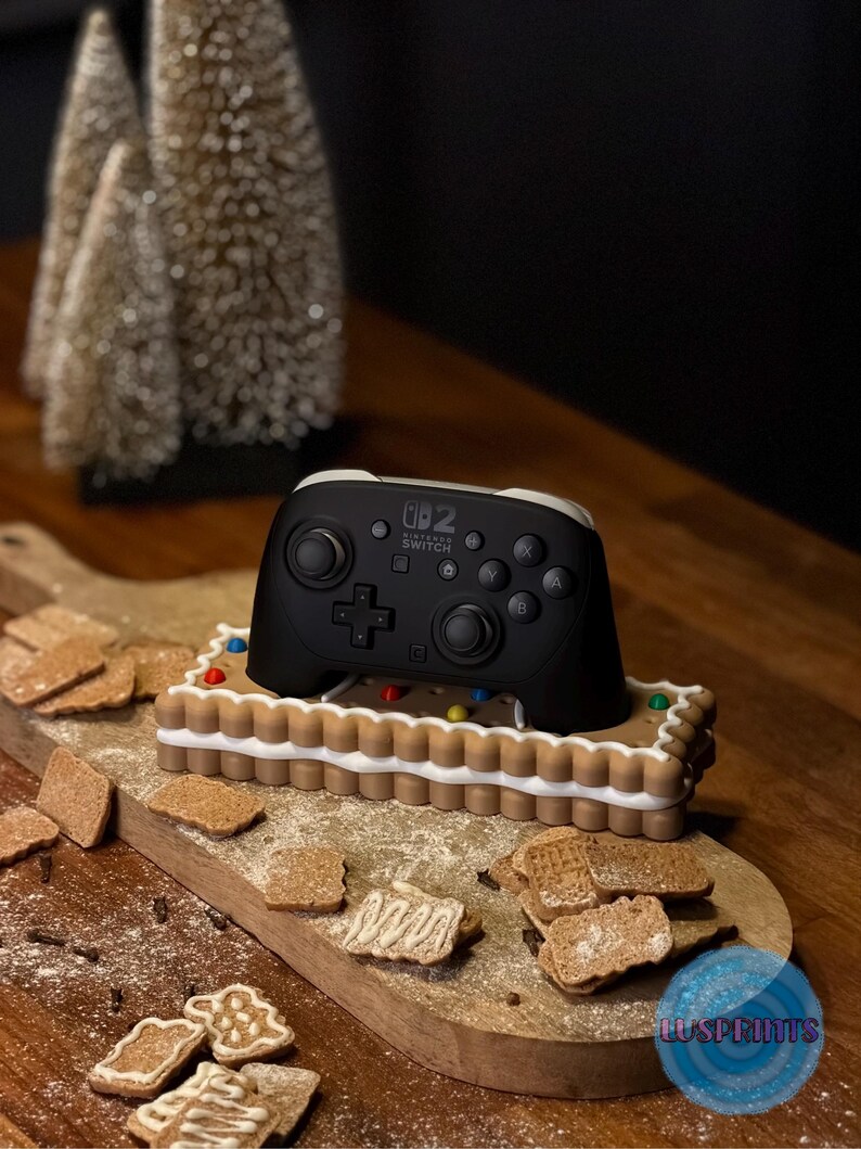 Cookie Controller Stand — 3D Printed Gaming Controller Holder | Fits ...