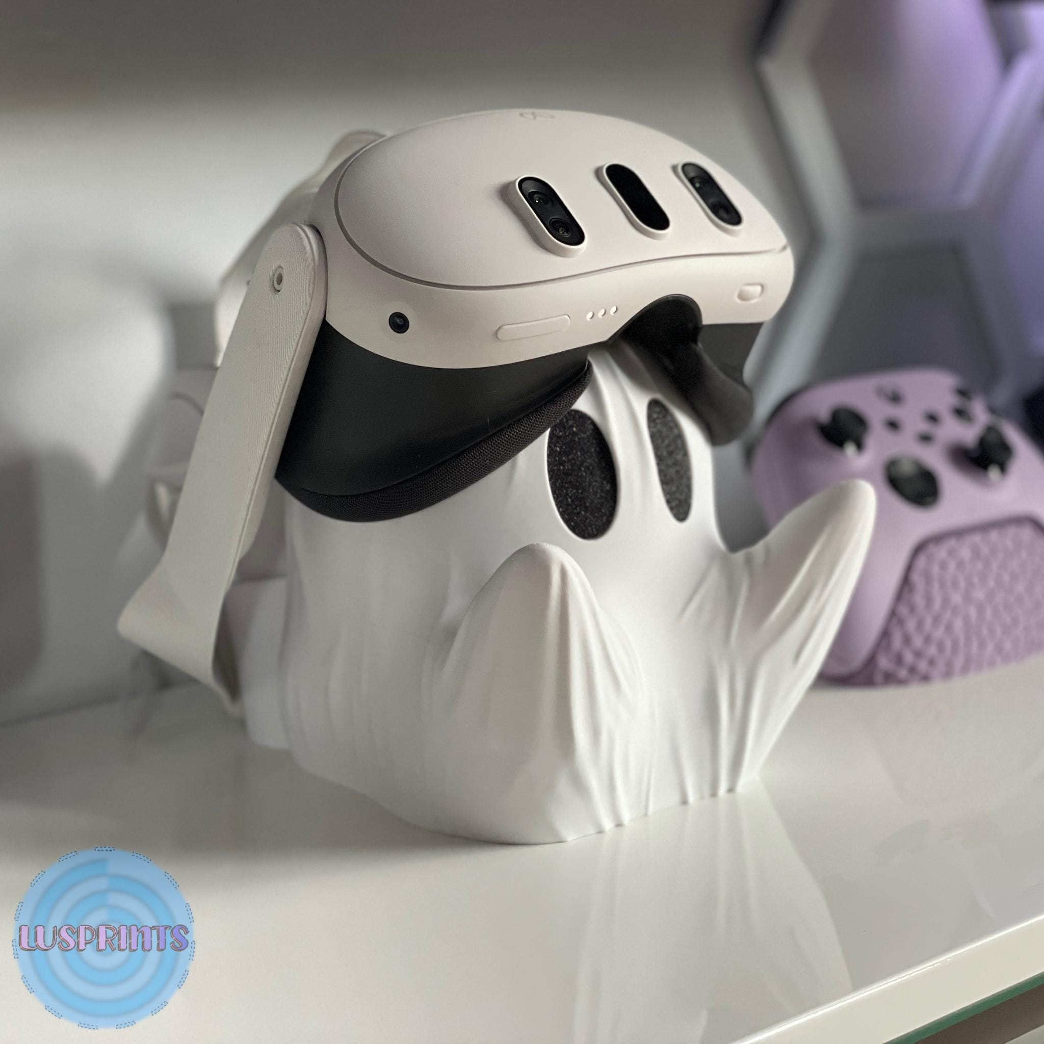 Ghost Headset Stand ゲーミングインテリア il_fullxfull.7109665665_4uxj.jpg