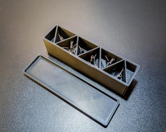 Broadhead Case | QAD Exodus 100 grain broadheads | 100gr or 80gr Compatible | Quiet Case | Made in USA