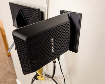 Netgear Modem Wall Mount | CM700, C1000v2, or C7000v2 | Modem stand | Office organization |  Home internet | Wireless connection