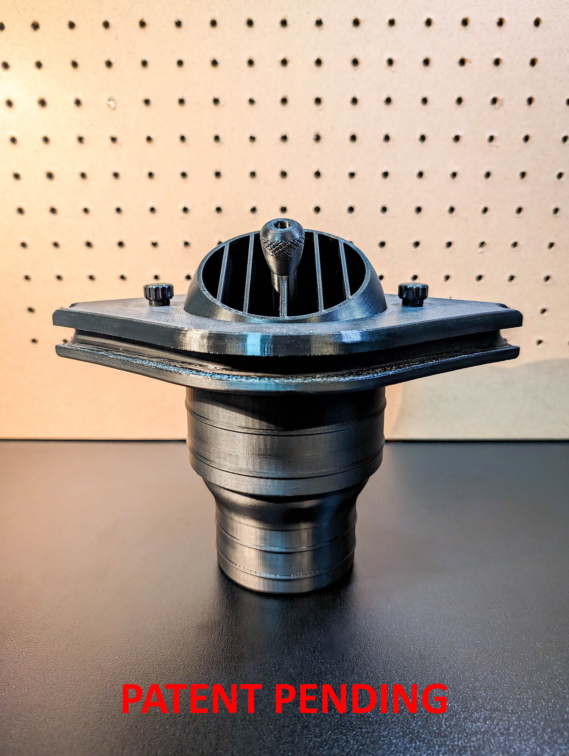 Diesel Heater or AC Vent for Tents | Directional Air Control | 3", 4", 5" Hose Compatible | Made in USA! | Lightweight | Weather Resistant