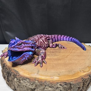 3D Printed Articulated Bearded Dragon