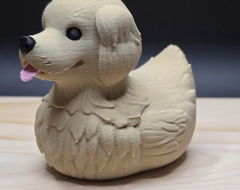 Golden Retriever Duck
