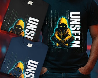 Cyberpunk Hacker Shirt: Comfort Colors Garment-Dyed Tee