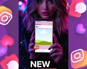 Editable Instagram Post Canva Template: Business Branding (Digital)