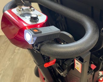 Linterna para scooter de movilidad compatible con todos los modelos plegables Monarch Drive Pride eFoldi Universal