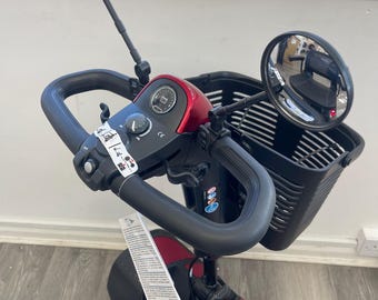 Espejos retrovisores ajustables universales con clip para scooter de movilidad plegable (2 pares)