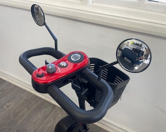 Espejos retrovisores ajustables para scooter de movilidad Livewell Drive Devilbiss Jaunt Jaunt Plus (x2)