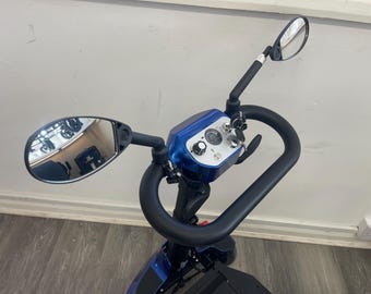 Espejos para scooter de movilidad, universales con clip, visión ajustable (juego de 2)