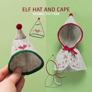 Elf Doll Clothes Sewing Pattern PDF + Video Tutorial