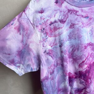 Ice Dyed Tee Purple Combo