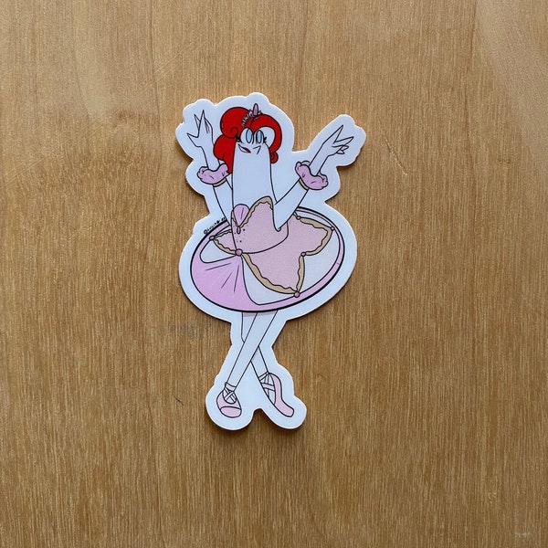 Sugar Plum Fairy Chicken sticker