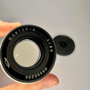JUPITER 8 USSR Lens F 2/50 mm for M39(screw-on lens )FED Zorki Leica Camer