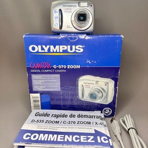 Olympus Camedia C-370 Zoom: 3,2 MP zilveren digitale camera