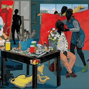 Kerry James Marshall In the Absence of Light’ Reveals a History of Neglect and Triumph Print on Canvas Art No frame Gift