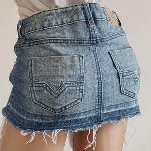 GUESS Denim Micro Mini Skirt ౨ৎ Y2k vintage