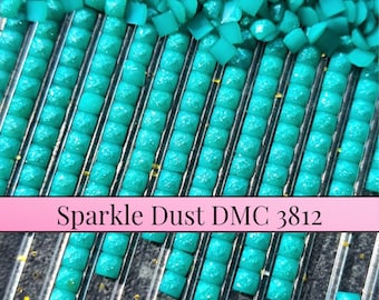 Sparkle Dust Drills Vierkant DMC 3812 - Diamantschilderij