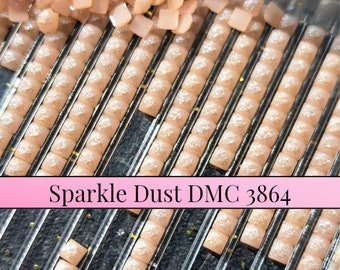 Sparkle Dust Drills Vierkant DMC 3864 - Diamantschilderij