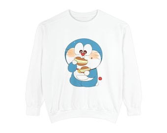 Unisex Doraemon Sweatshirt für Frauen | Perfekt für Doraemon Cartoon-Liebhaber