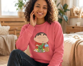 Sudadera unisex Kawaii Shinchan