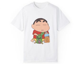 Rare Vintage Japanese Cartoon Crayon Shin Chan T-shirt 1990s - Etsy