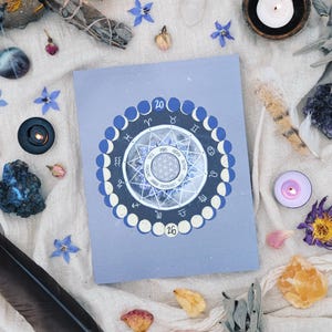 2026 Ritual Calendar ENG: Cycle of Seasons Magic Journal Witch Workbook Herbalism Guide Self Growth Moon Energy Old Wisdom Astrology Planner