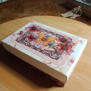 Fotoalbum in een doos - Souveniralbum - scrapbooking