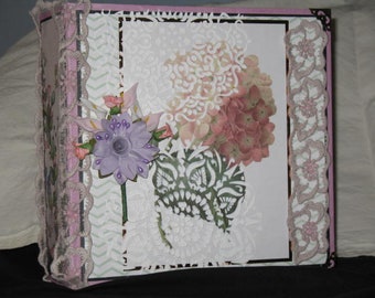 Photo album - "In Pastel" - scrapbooking