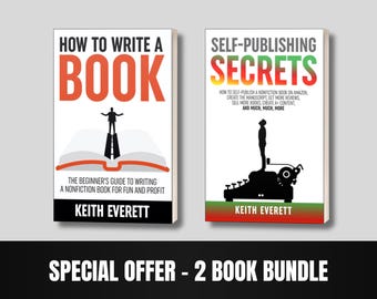 Write A Book & Self-Publishing Secrets Bundle (Digital Download)