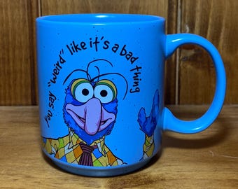GONZO "You Say Weird like it's a Bad Thing" - Muppets Tasse - Neu & Unbenutzt."