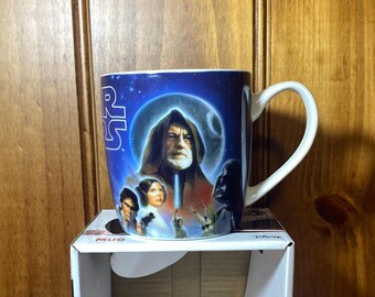 STAR WARS - Obi Wan Fassbecher - Vintage New & Unused mit Box.