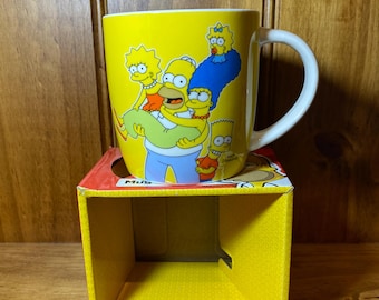 THE SIMPSONS - Unused Mug with box - Simpson Family