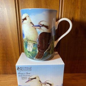 KOOKABURRA Birds of Australia  - Bird Mug By Maxwell Williams - New & Unused with Box