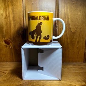 STAR WARS - Taza The Mandalorian - Nueva y sin usar con caja. imagen 4