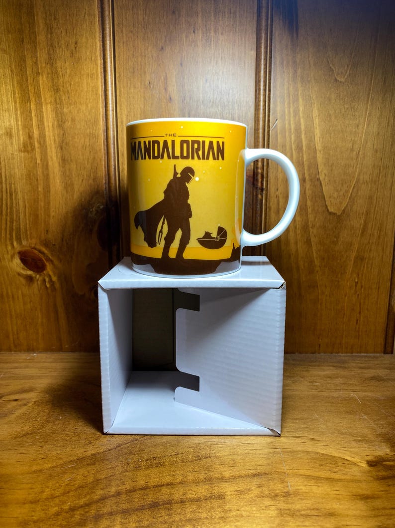 STAR WARS - Taza The Mandalorian - Nueva y sin usar con caja. imagen 4