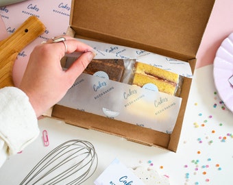 Homemade Cake Slices: Letterbox Gift