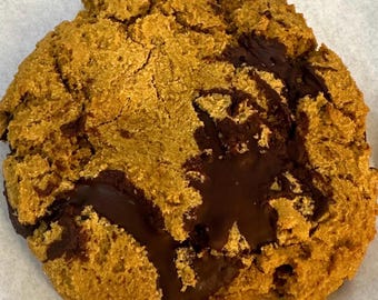 Vegan GF Buckwheat Chocolate Chip Cookies