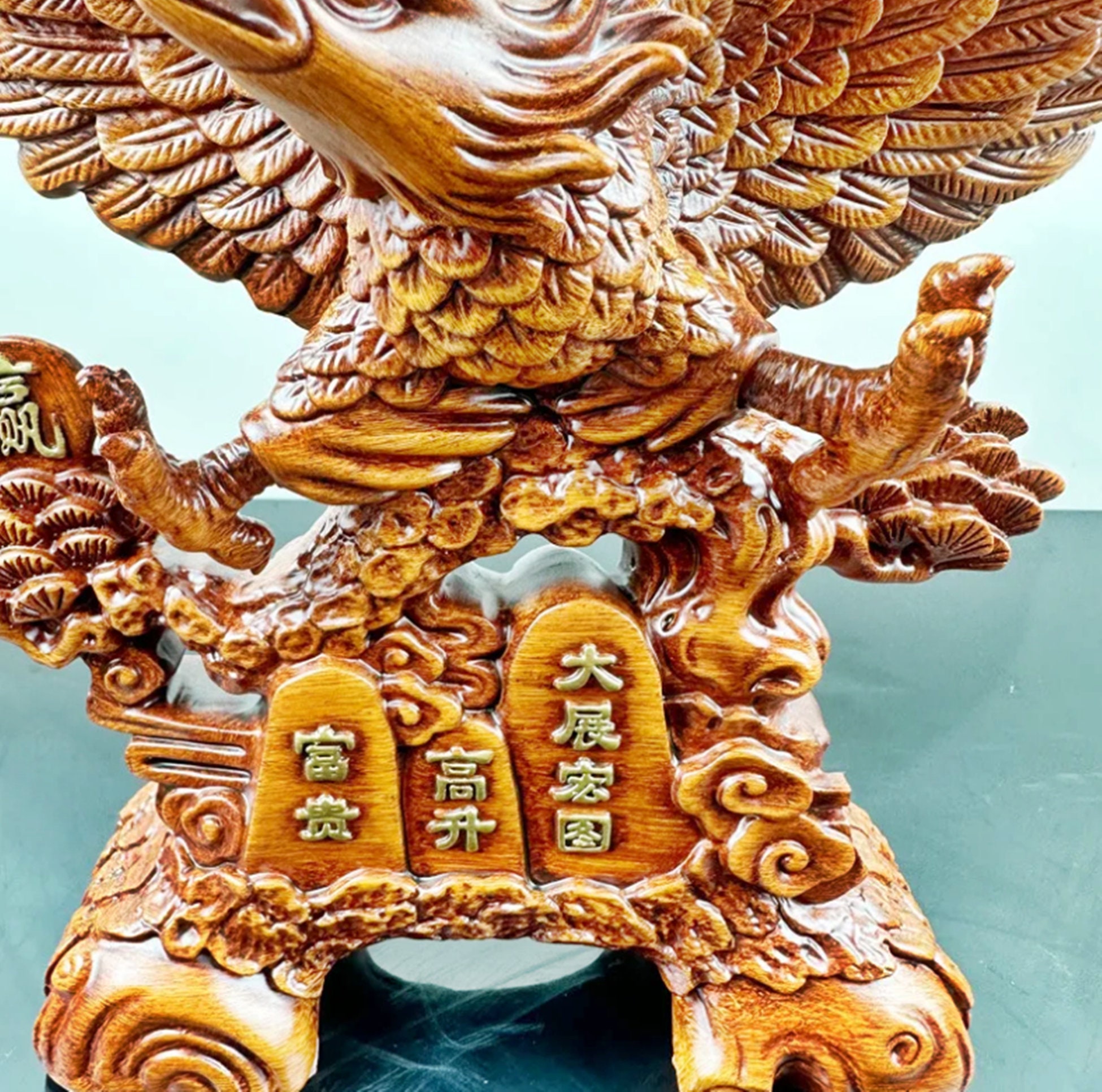 Statue of Eagle, Bald Eagle Statue, Eagle Figurines Decoration Home ...