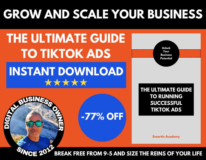 Tiktok Ads Ultimate Guide Ebook Digital Marketing Tiktok Etsy Tiktok Ads Ultimate Guide Ebook Digital Marketing Tiktok Etsy